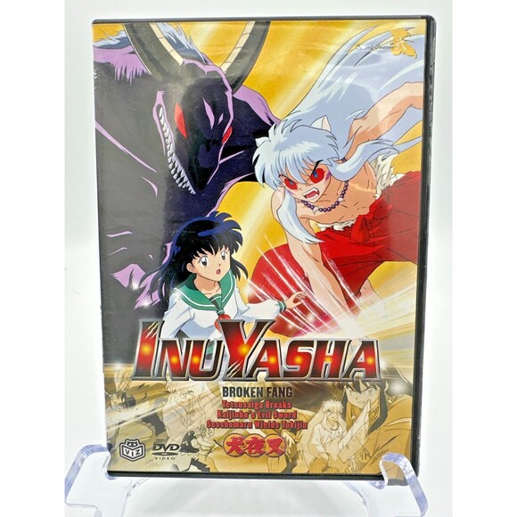 InuYasha Broken Fang Anime DVD Episodes 43–45 Viz Media - Picture 1 of 4